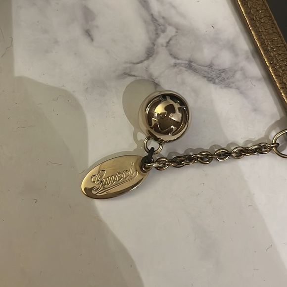 Gucci hard holder. Limited edition. Brown and gold. In original packaging - Picture 4 of 5